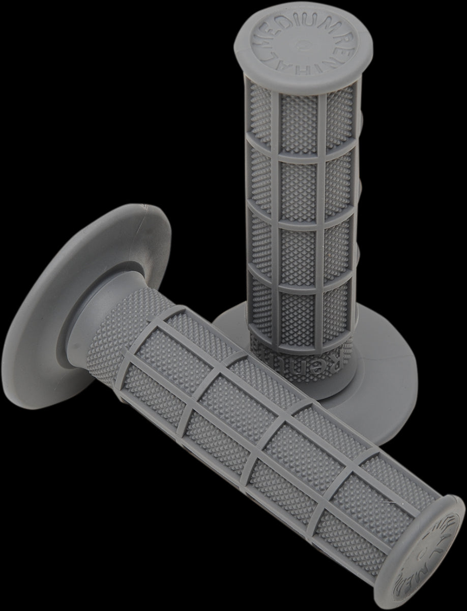 Renthal Medium Grey Full Waffle Grips Motocross Enduro